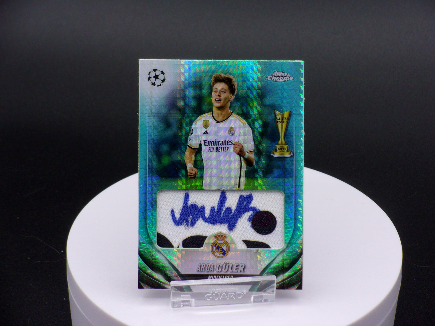 Arda Guler Aqua Prizm Autograph Custom Card!!