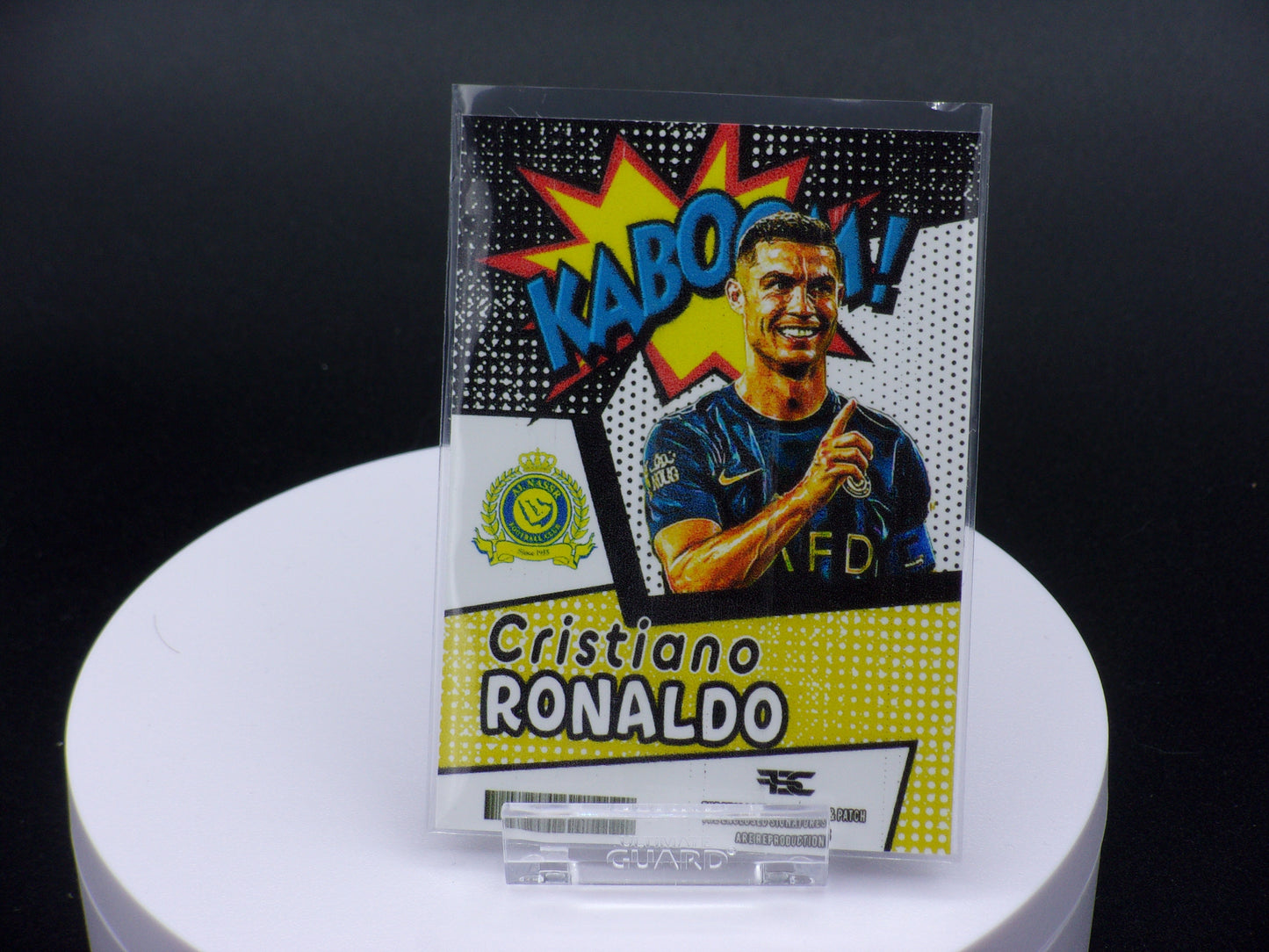 Cristiano Ronaldo,Al-Nassr, Kaboom, Autograph Custom Card!!