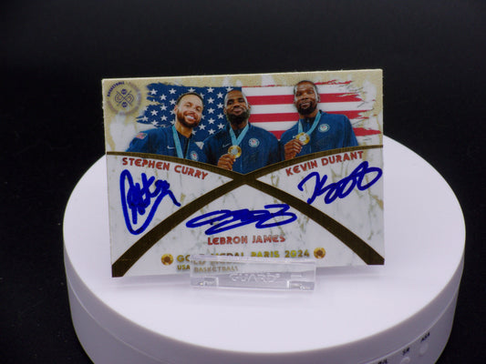 National USA Basketball Commemorative Card Olympic Games Autograph Custom Card!!