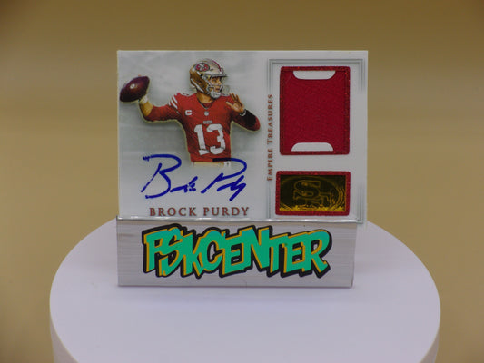 Brock Purdy,San Francisco 49ers, Empire Treasures, Autograph Custom Card!!