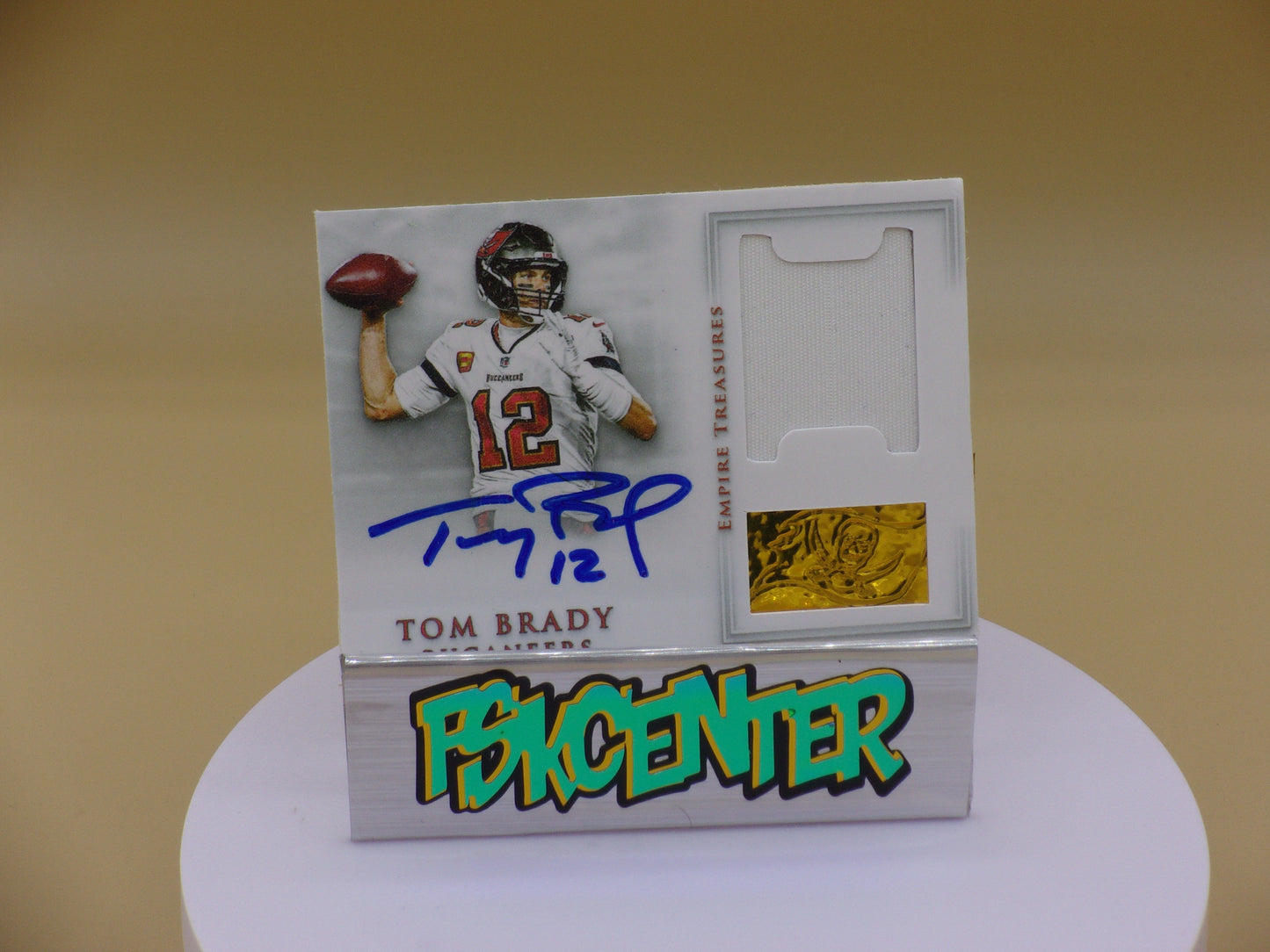 Tom Brady,Tampa Bay Bucaneers, Empire Treasures, Autograph Custom Card!!