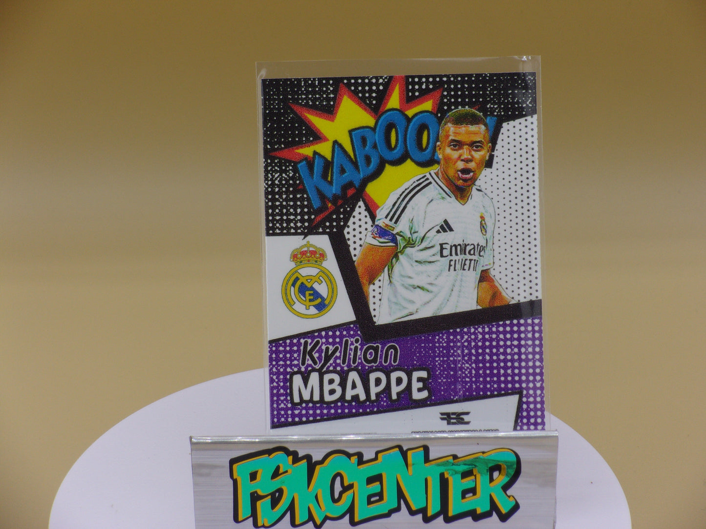 Kylian Mbappe, Real Madrid, Kaboom, Autograph Custom Card!!