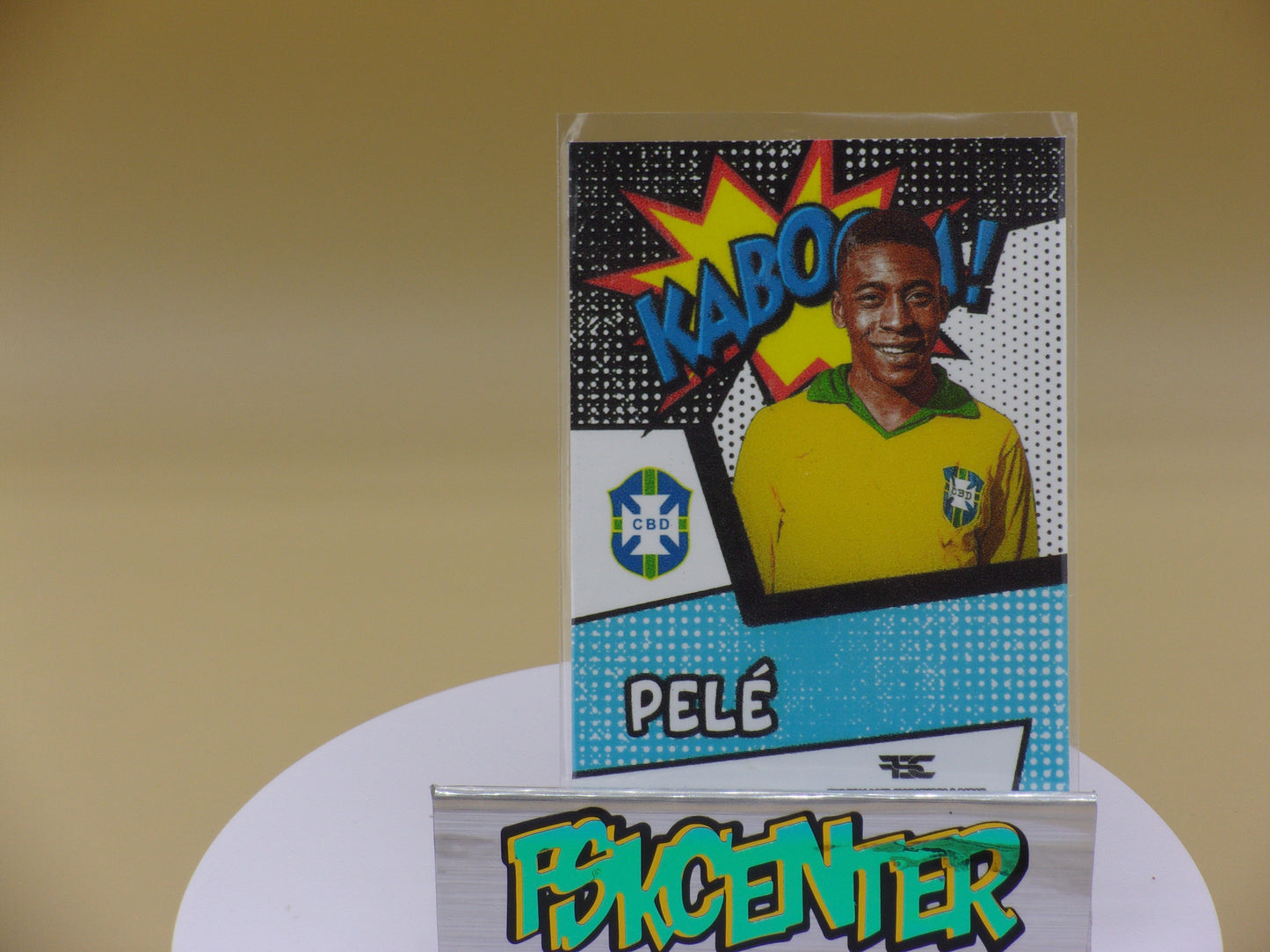 Pelé, Brazil, Kaboom, Autograph Custom Card!!