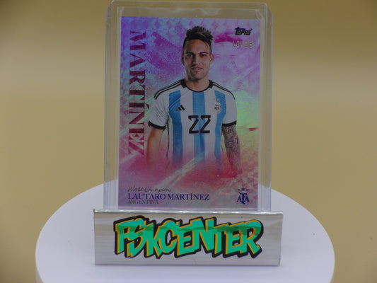 Topps World Champions Argentina 2023 Lautaro Martinez Numerada 16/25