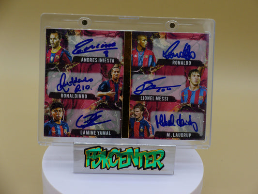 Double Booked One of One Autograph Custom Card FC Barcelona!!