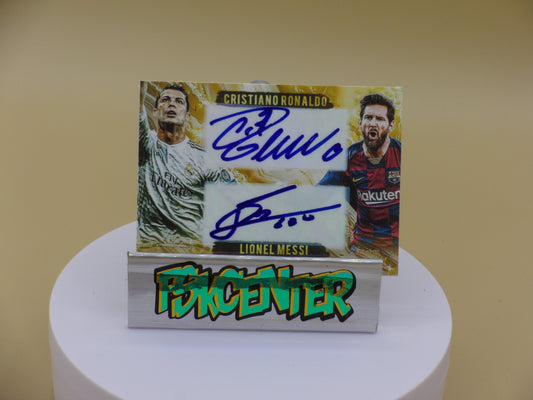 Cristiano Ronaldo, Lionel Messi,Real Madrid,FC Barcelona, Autograph Custom Card!!