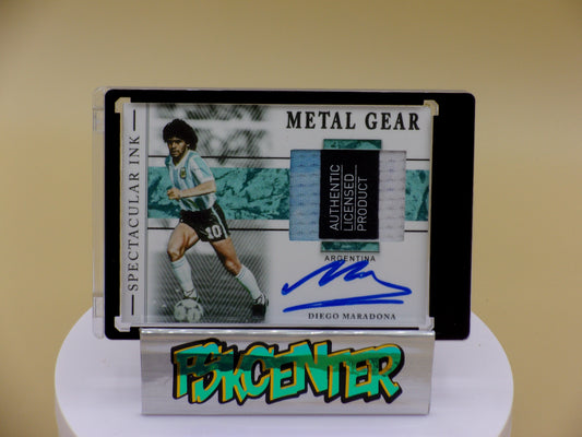 Diego Maradona, Argentina, Spectacular INK, Autograph & Patch Custom Card!!