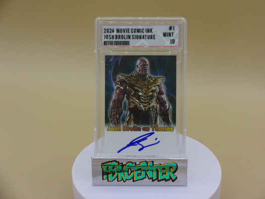 Josh Brolin , Thanos, Autograph Custom Card!!